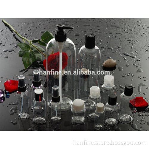 Hot selling Plastic bottle with screw cap/pump100m-300mll/PET bottle